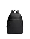 Tommy Hilfiger Monogram Logo Backpack In Black