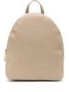 Tommy Hilfiger Th Monogram Backpack In Neutrals