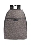 Tommy Hilfiger Th Monogram Dome Backpack In Grigio