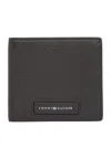 Tommy Hilfiger Th Monogram Extra Cc And Coin In Black
