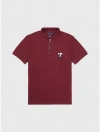 Tommy Hilfiger Th Monogram Polo In Deep Rouge