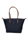 Tommy Hilfiger Th Monogram Tote Bag In Blue