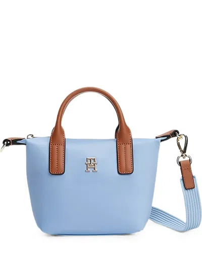 Tommy Hilfiger Th Monogram Tote Bag In Blue