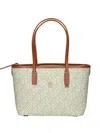 Tommy Hilfiger Th Monoplay Monogram Canvas Tote Bag