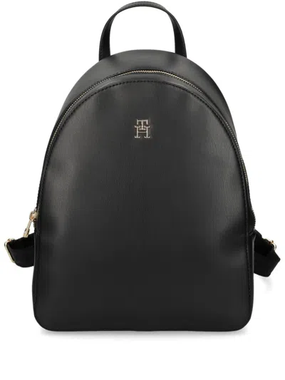 Tommy Hilfiger Th Monotype Backpack In Black