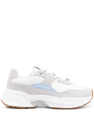 Tommy Hilfiger Th Panelled Chunky Sneakers In Grey