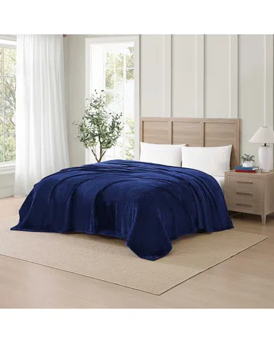 Tommy Hilfiger Th Solid Plush Blanket