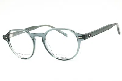 Tommy Hilfiger Th2128 Round Frame Eyeglasses In Teal