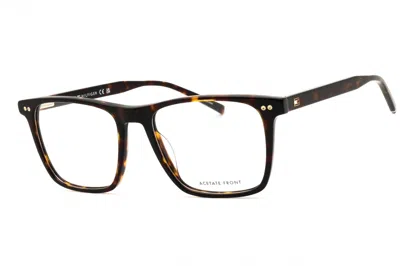 Tommy Hilfiger Th2131 Rectangular Acetate Eyeglasses In Brown
