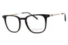 Tommy Hilfiger Th2137 Rectangular Acetate Eyeglasses In Brown