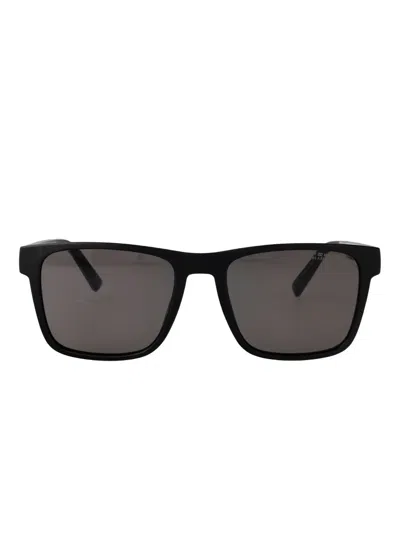 Tommy Hilfiger Th2144 Wayfarer-frame Sunglasses In Black