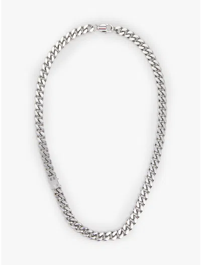 Tommy Hilfiger Th85 Chain Link Necklace In Metallic
