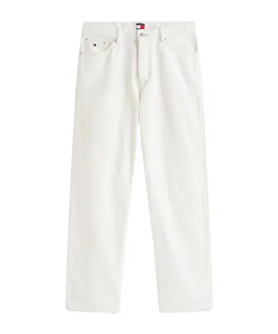 Tommy Hilfiger The Apxgp Collection Relaxed Straight Leg Jeans In White