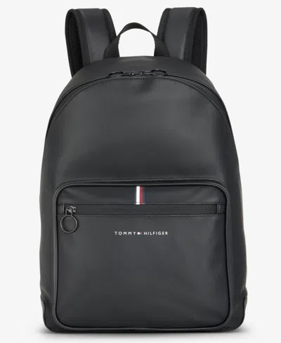 Tommy Hilfiger The Essential Pique Ii Backpack In Black