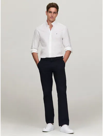 Tommy Hilfiger Custom Fit Comfort Stretch Chino In Sky Captain