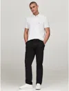 Tommy Hilfiger Custom Fit Comfort Stretch Chino In Th Deep Black