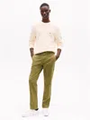 Tommy Hilfiger Thflex Tommy Straight Chino In Uniform Olive
