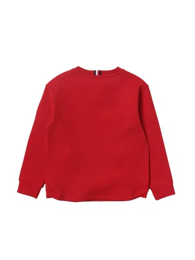 Tommy Hilfiger Timeless Crewneck Sweatshirt For Boys In Red