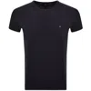 Tommy Hilfiger Tipped Knit Tee Navy
