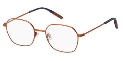 Tommy Hilfiger Tj 0014 2m5 Men's Glasses Orange Size 50 - Free Lenses - Blue Light Block Available In Matte Orange