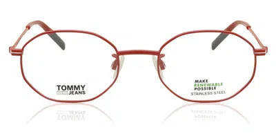Tommy Hilfiger Tj 0022 C9a Men's Glasses Red Size 50 - Free Lenses - Blue Light Block Available