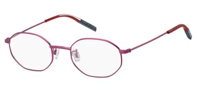 Tommy Hilfiger Tj 0022 Gmy Men's Glasses Purple Size 50 - Free Lenses - Blue Light Block Available In Matte Fuchsia