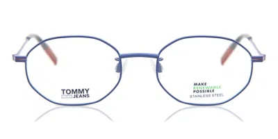 Tommy Hilfiger Tj 0022 Wir Men's Glasses Blue Size 50 - Free Lenses - Blue Light Block Available In Blue Red