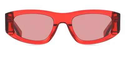 Tommy Hilfiger Tj 0087/s C9a/4s Men's Sunglasses Red Size 52