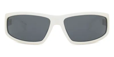 Tommy Hilfiger Tj 0094/s Vk6/ir Men's Sunglasses White Size 65