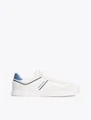 Tommy Hilfiger Tj Greenwich Leather Sneaker In Ocean Storm