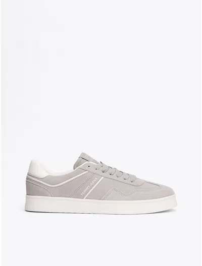 Tommy Hilfiger Tj Greenwich Suede Sneaker In Granite Road