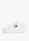 Tommy Hilfiger Tjw Flatform Ess Sneakers In White
