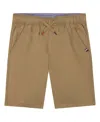 Tommy Hilfiger Big Boy Core Essentials Pull-on Short In Brown