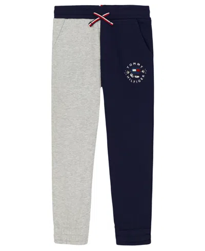 Tommy Hilfiger Kids' Toddler & Little Boys 2t-7 Color Blocked Drawcord Joggers In Blue