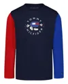 Tommy Hilfiger Toddler & Little Boys 2t-7 Crewneck T-shirt In Blue