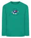 Tommy Hilfiger Toddler & Little Boys 2t-7 Crewneck T-shirt In Green