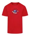 Tommy Hilfiger Toddler And Little Boys 2t-7 Crewneck T-shirt In Red