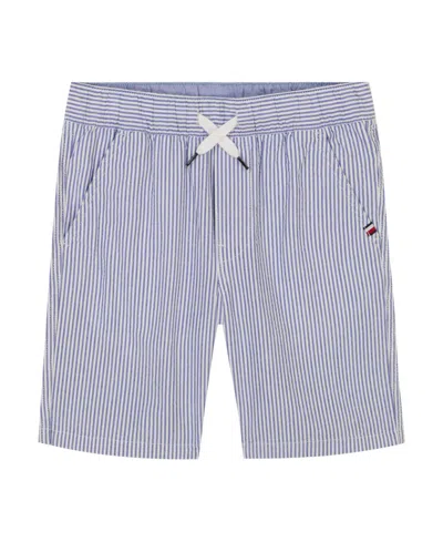 Tommy Hilfiger Kids' Toddler And Little Boys Seersucker Short In Fresh White