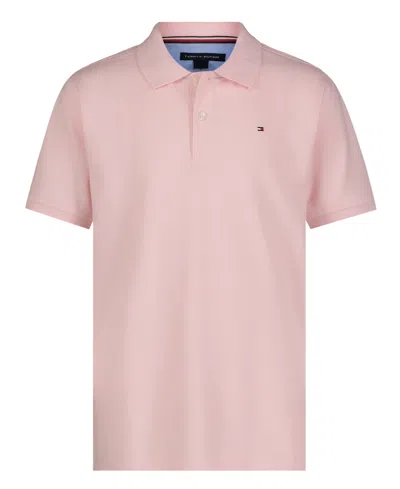 Tommy Hilfiger Kids' Toddler And Little Boys Strech Ivy Polo Shirt In Icy Pink