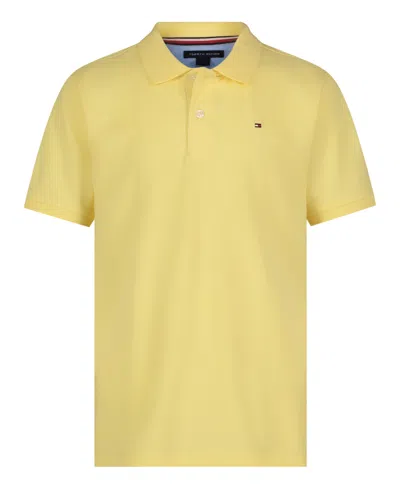 Tommy Hilfiger Kids' Toddler And Little Boys Strech Ivy Polo Shirt In Popcorn
