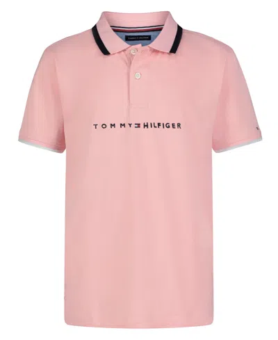 Tommy Hilfiger Kids' Toddler And Little Boys Tomas Polo Shirt In Peach