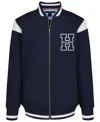 Tommy Hilfiger Toddler And Little Boys Tommy Collegiate Jacket In Black