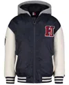 Tommy Hilfiger Toddler And Little Boys Tommy Relaxed Fit Bomber Jacket In Blue