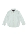 Tommy Hilfiger Toddler Boy Shirt Light Green Size 5 Cotton, Elastane In Blue