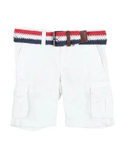 Tommy Hilfiger Babies'  Toddler Boy Shorts & Bermuda Shorts White Size 6 Cotton