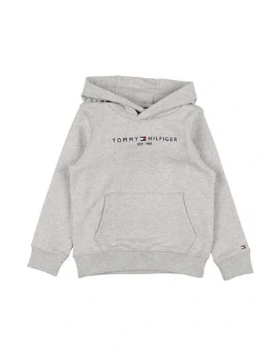 Tommy Hilfiger Babies'  Toddler Boy Sweatshirt Grey Size 5 Cotton In Gray
