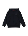 Tommy Hilfiger Toddler Boy Sweatshirt Navy Size 6 Cotton, Polyester In Black