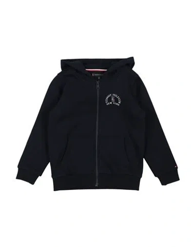 Tommy Hilfiger Babies'  Toddler Boy Sweatshirt Navy Size 6 Cotton, Polyester