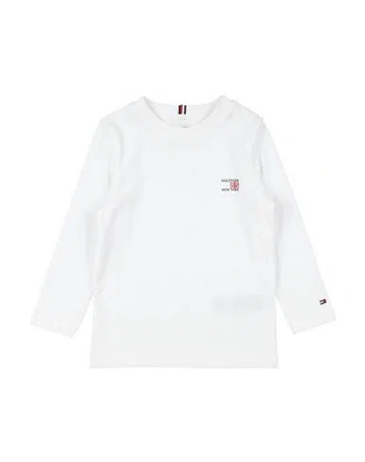 Tommy Hilfiger Babies'  Toddler Boy T-shirt White Size 4 Cotton