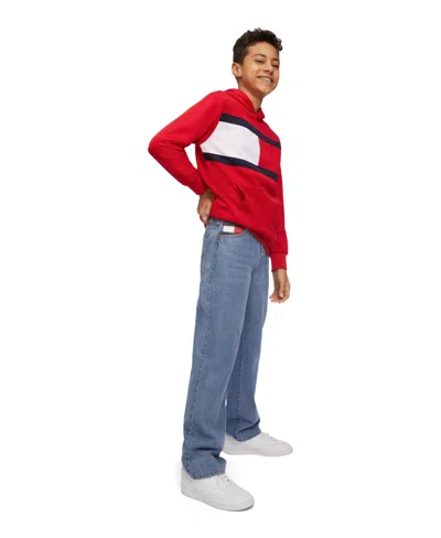 Tommy Hilfiger Kids' Toddler Boys Baggy Hilfiger Denim Jeans In Red